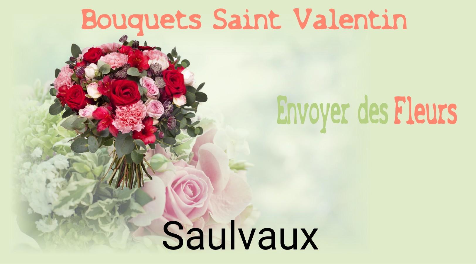 Roses de Saint-Valentin livrées à Saulvaux